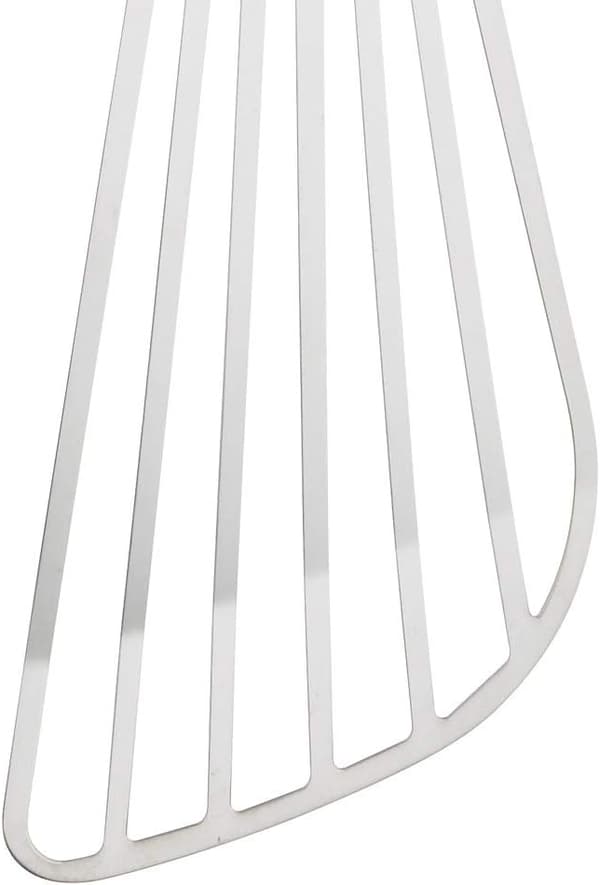 Profesjonell spade i rustfritt stål i sølv, 25,5 cm