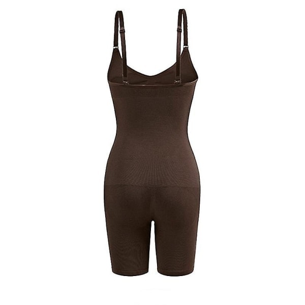 Saumatto Shapewear Vatsakontrolli Body Shaper Naisille Mekon Alle COFFEE L XL