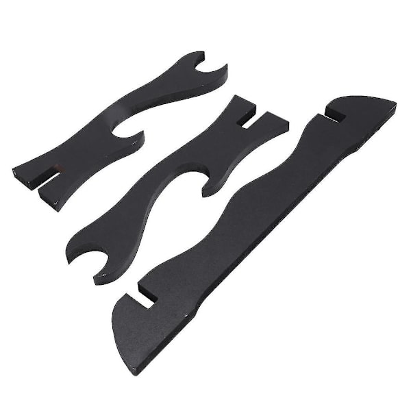 REA 2-lags Samurai Sværd Katana Holder Stand Bracket Rack Display Sort