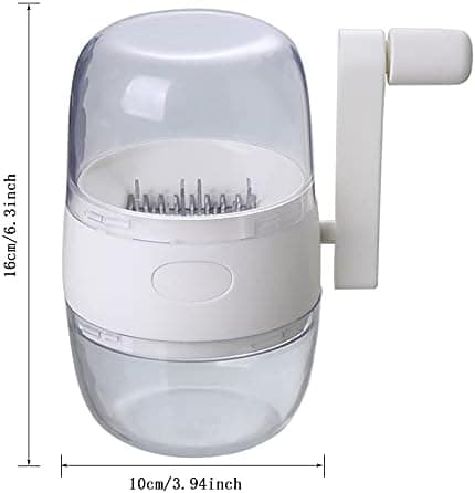 This multifunctional nut grinder is suitable for various nuts and is perfect for chopping almonds, hazelnuts, peanuts, and walnuts.