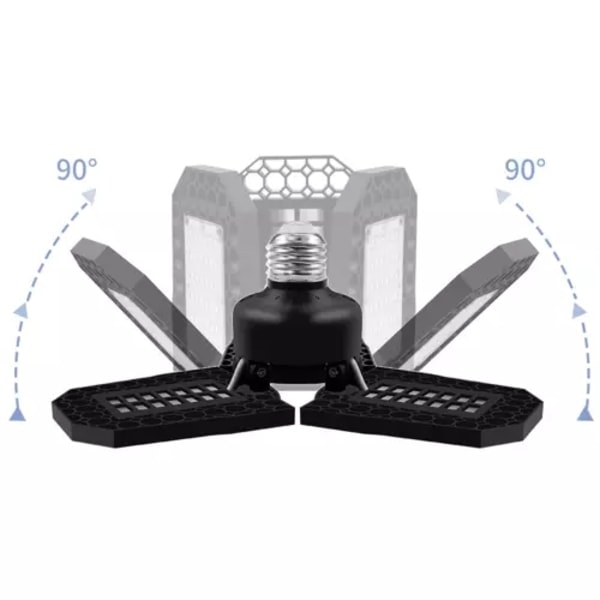 Kasvilamppu - Kasvivalaistus 3 LED-panelilla