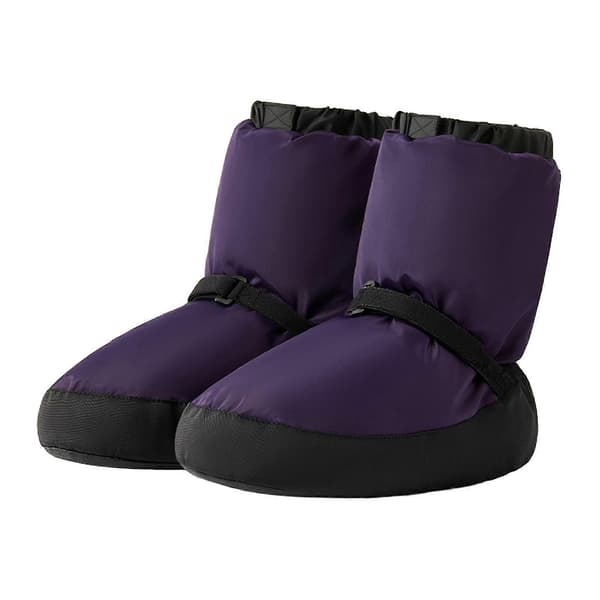 1 par stilfulde, holdbare, professionelle danse sko i bomuld-polyester i lilla til vinter. Purple XS