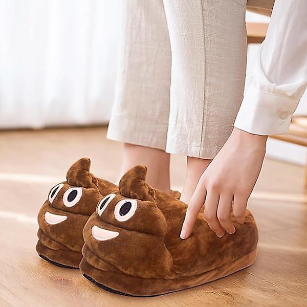 35/41eu Cartoon Söta Inomhustofflor - Unisex Emoji-tofflor för Kvinnor Tonåringar Vuxna Pojkar och Flickor