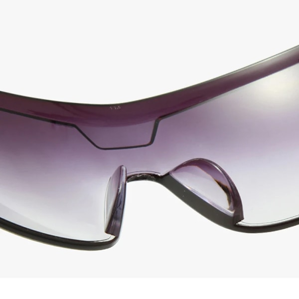 Gradient Cykelbriller Klare Herre Solbriller Dame Cykellinser uv400 Moderigtige Transparente Sportsbriller Til Cykel A02