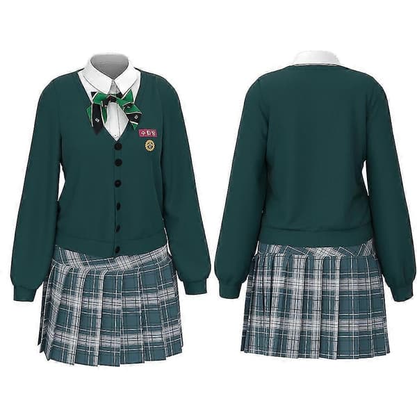 Vi er alle døde, zombie skoleuniform sæt S