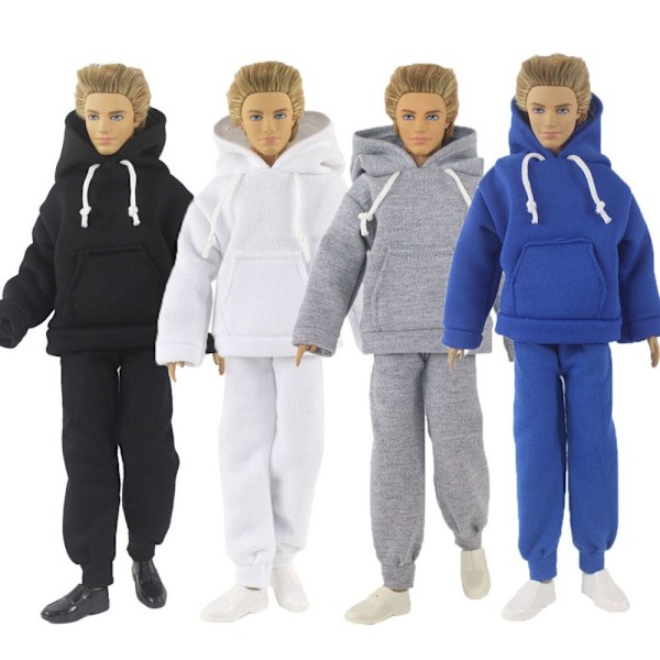 Hoodies för manliga dockor Sportkläder Set 9 9 9 9