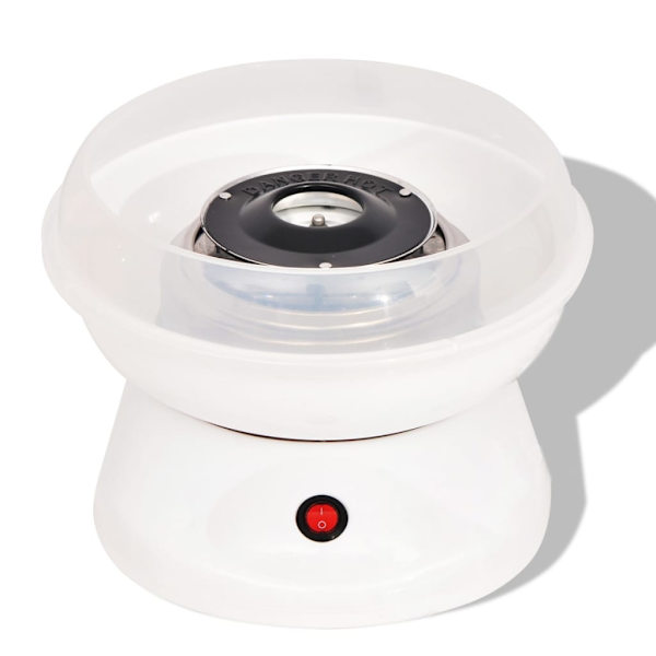 480 W vit sockervaddsmaskin Vit white