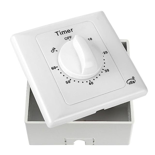 (Specialerbjudanden!) Timer Mekanisk Nedräkning Stäng av Automatiskt Stäng av Strömmen [OM] 60min 60min