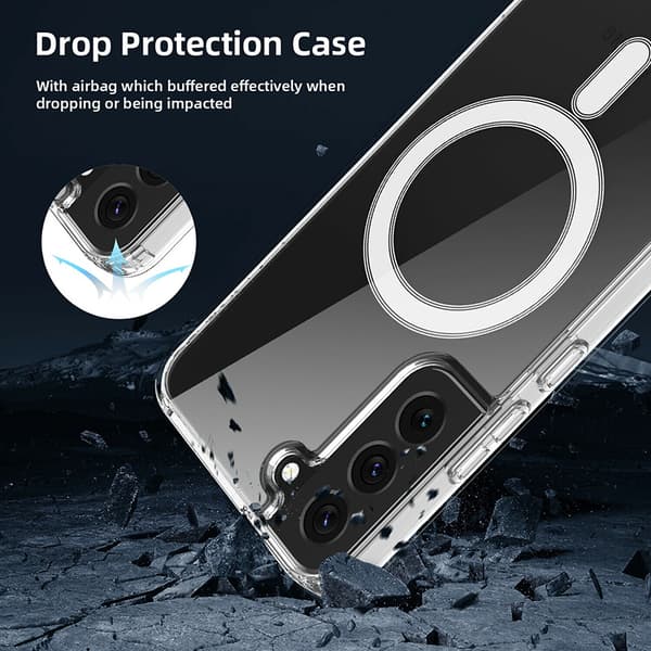 Compatible with Samsung S26 ULTRA Phone Case - MagSafe Protective Case, Shockproof and Transparent.