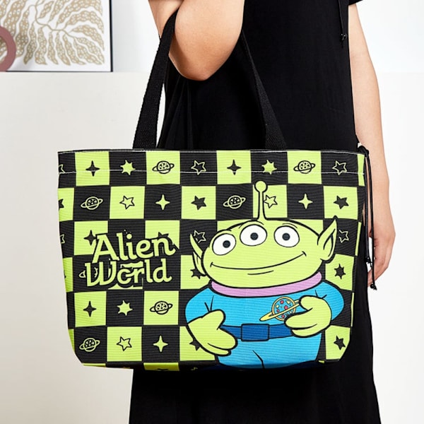Stitch Canvasväska Shopping Bag ALIEN ALIEN Alien