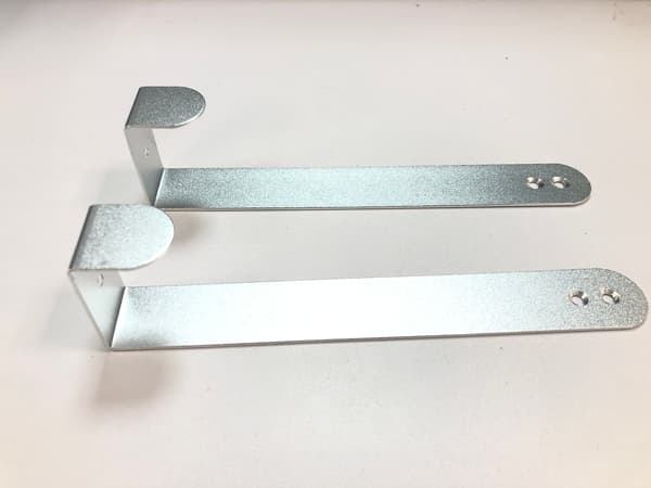 Aluminium dørkrog Silver
