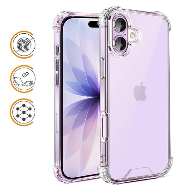 Army V3 Transparent iPhone 17 Skal Transparent Iphone 17