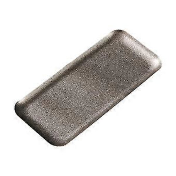 Rektangulär bricka, köksbakplåt, matbricka, förvaringsbricka, restaurangbakplåt (22 cm x 9,7 cm)