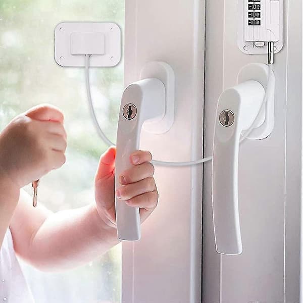 2-pack Refrigerator Lock, Freezer Lock, Refrigerator Door Lock, Combination Lock, Child Safety Lock, Cabinet Lock