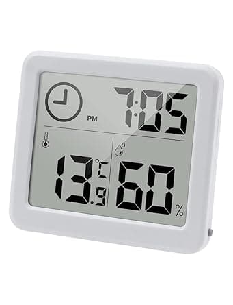 Digital (vit) inomhustermometer och hygrometer B