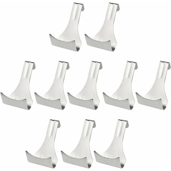 15-delt sett med støpte malekroker (5,5 cm)