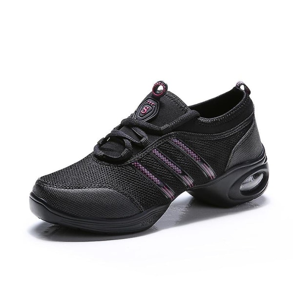 Damskor Andas Slip-On Dansskor Halkfria löparskor 2G815 Black 37