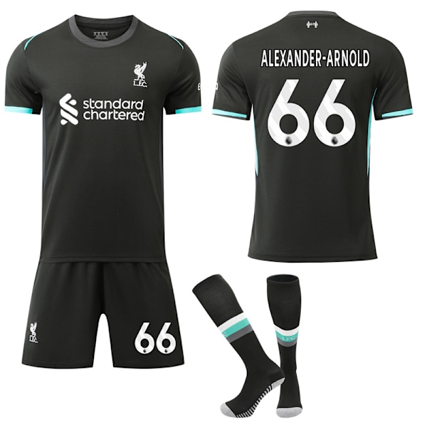 Liverpool Bortatröja Barn/Vuxen Kit Nr. 66 Alexander-Arnold No.66 Alexander-Arnold No.66 Alexander-Arnold 22