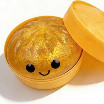 Soft and Resilient Stress-Relieving Bread - Dessert-Shaped Toy Gift (1 Piece, Random Color)