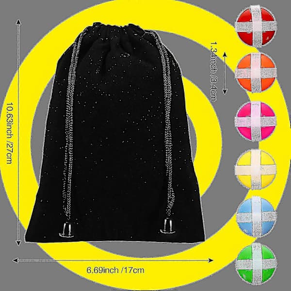 30 selvklæbende dartbolde, velegnet til stofdartskiver, velcro