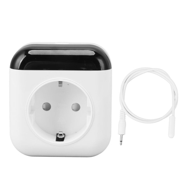 Smart Plug-in Termostat 2.4GHz WiFi EU-stik 220V Fjernbetjening