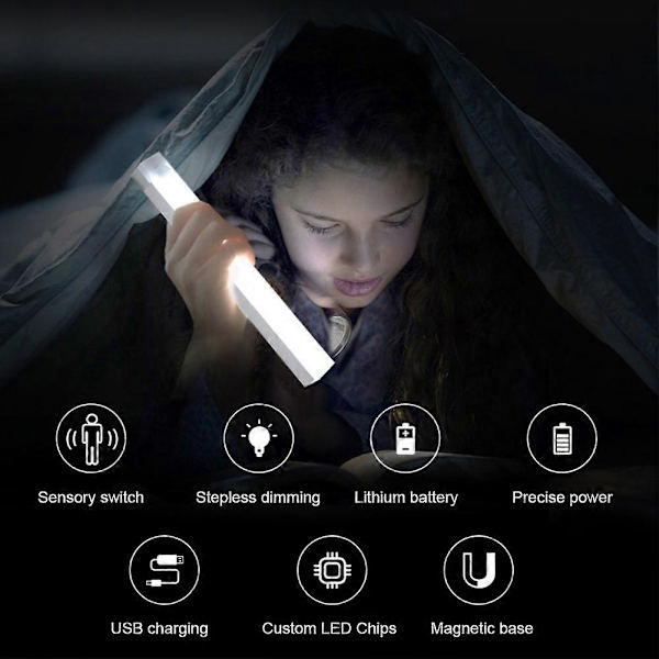 Wireless Sensor Light for Cabinet/Wardrobe, LED Night Light for Kitchen Countertop 100mm4 in Warm White