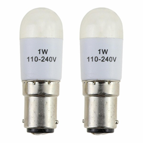 Two sewing machine light bulbs