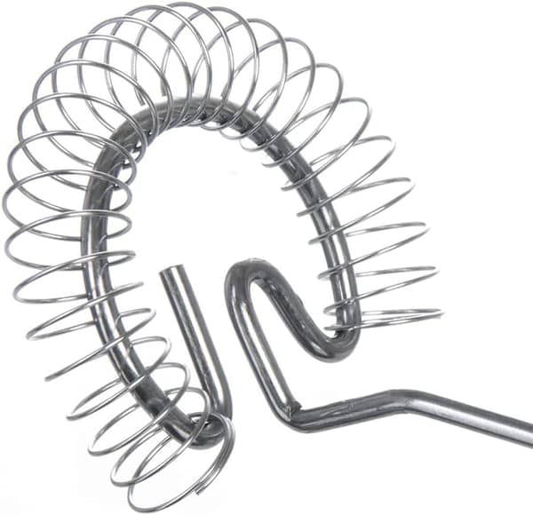 Spiralvisp/visp, lengde: 31,5 cm, 18/10 rustfritt stål, tåler oppvaskmaskin, sølv, 18/0 rustfritt stål.