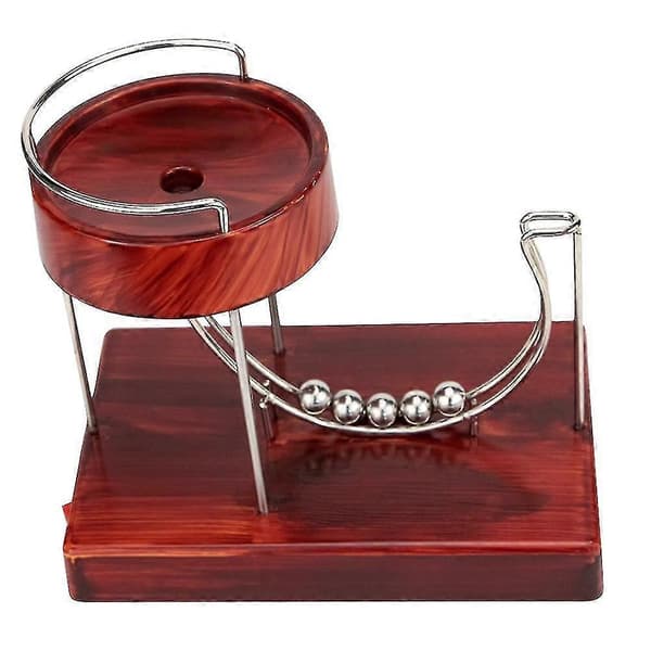 Perpetual Motion Machine, Art, Motion, Inertia, Metal, Automatic, Creative, Infinite Jumping Desk Toy