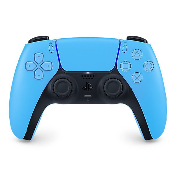 Single Pack PS Controller, Wireless DoubleShock Controller, Compatible with PlayStation 4 (Similar to PlayStation 5), Light Blue. Light blue