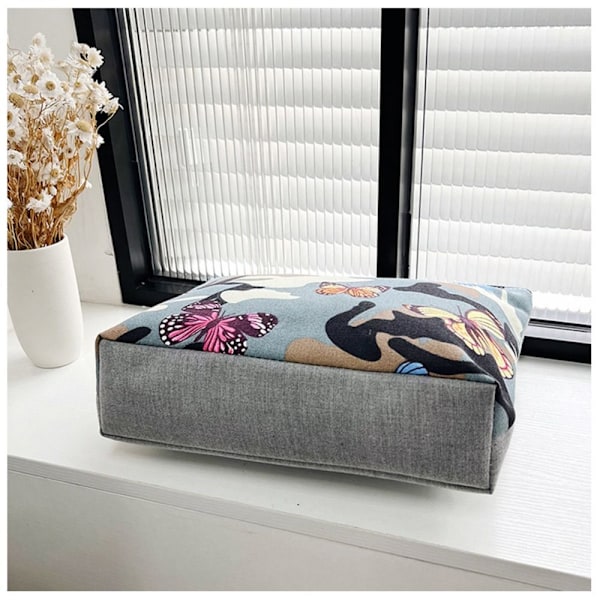 Canvas håndveske skulderveske 03 03 3 3