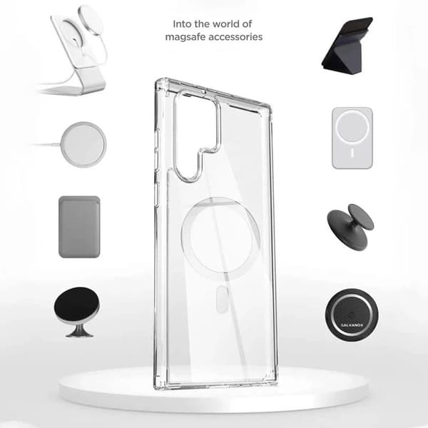 Compatible with Samsung S26 ULTRA Phone Case - MagSafe Protective Case, Shockproof and Transparent.