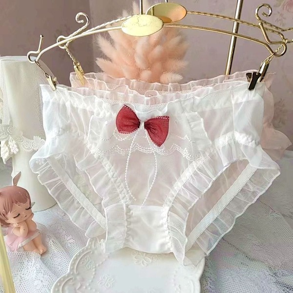 Dame truser Sexy undertøy HVIT L Hvit White L
