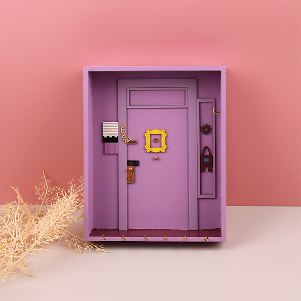 Cute Key Holder, a Friends TV Series Accessory, Wall Mountable.