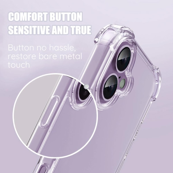 Army V3 Gennemsigtig iPhone 17 Case Transparent Iphone 17