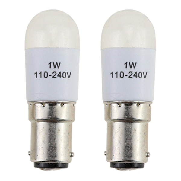 Two sewing machine light bulbs