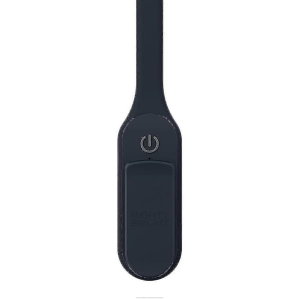 Oppladbar LED-leselampe: Svart