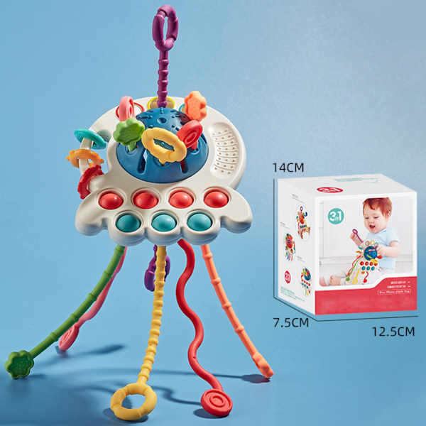 Montessori vauvan lelut 12-18 kuukautta, vauvan lelut 6-12 kuukautta, aistilelut D