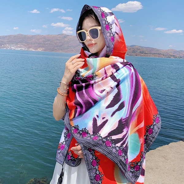 90x180 cm Rantahuivit Bandana 7 7 7 7