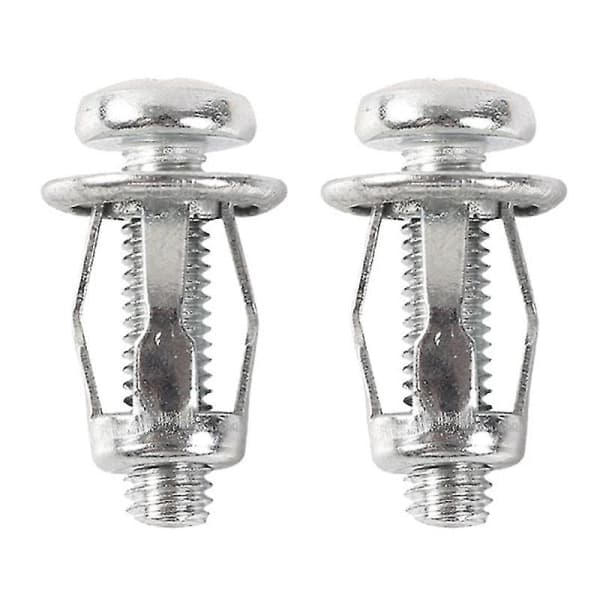15 M4 M5 M6 M8 kronmutter, dragmutter, metallskruvar för fordon för ihålig plåt kronmutter, expansionslyktor - 15pcs M5