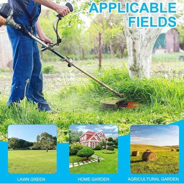 Replacement Blades with Screws, Suitable for Einhell, Gardol, Gartenmeister, and Mr Gardener Cordless Trimmers.