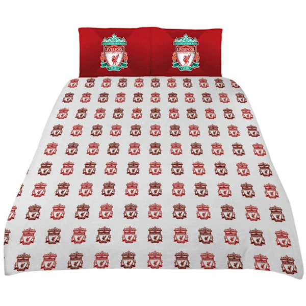 (Specialerbjudanden!) Liverpool FC Gradient Påslakanset Dubbel Röd/Grön Röd/Grön Röd/Grön Röd/Grön Röd/Grön Double Red/Green