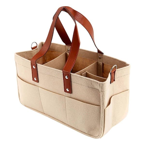 Diaper Caddy - Portable Diaper Bag, Nursery Storage Bin, Car Organizer