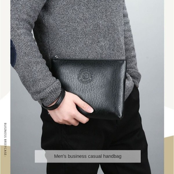 Man Clutch Bag Kuvertpaket BRUN Brown