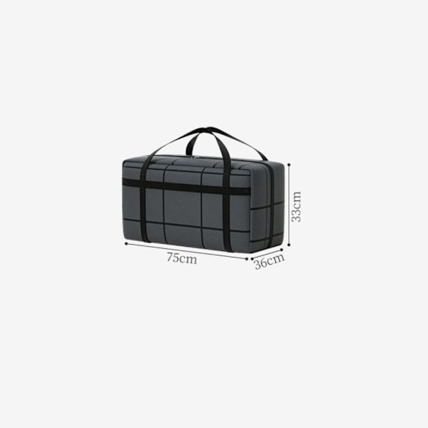 Täcke Förvaringsväska Hushålls Kläder Organiserare 75X36X33CM 75x36x33cm