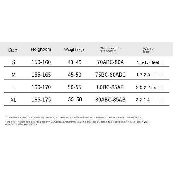 Baddräkt Set SVART S Svart Black S