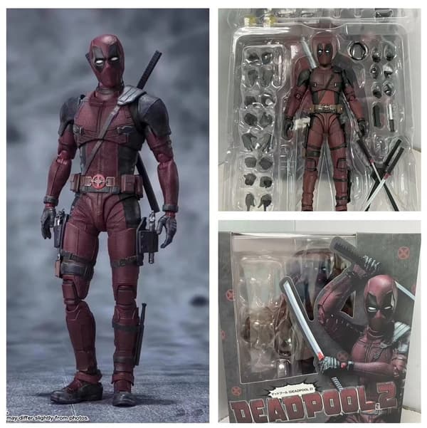 Deadpool 2 Marvel action figur modell leketøy barn gutt gave samleobjekt