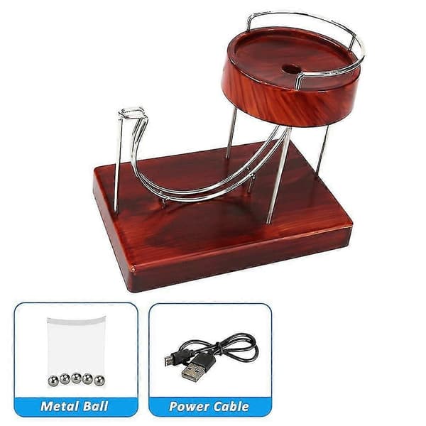 Perpetual Motion Machine, Art, Motion, Inertia, Metal, Automatic, Creative, Infinite Jumping Desk Toy