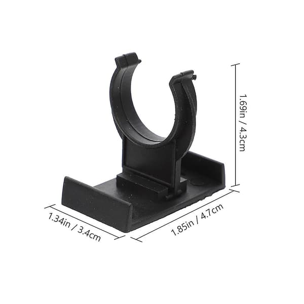 20 Black Cabinet Kickboard Clips, Furniture Clips, Kitchen Base Clips, Plastic Base Clips