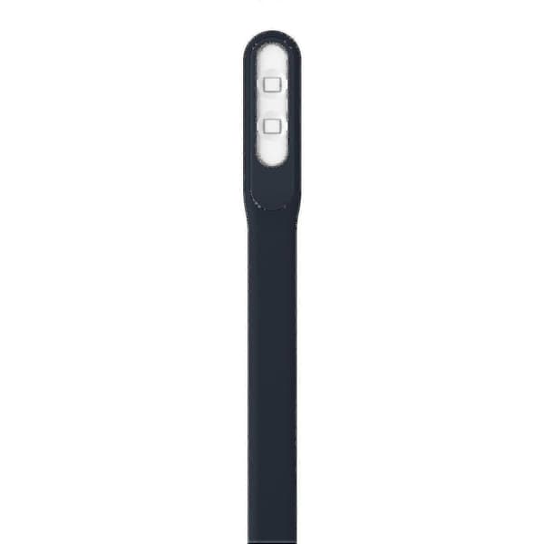 Oppladbar LED-leselampe: Svart